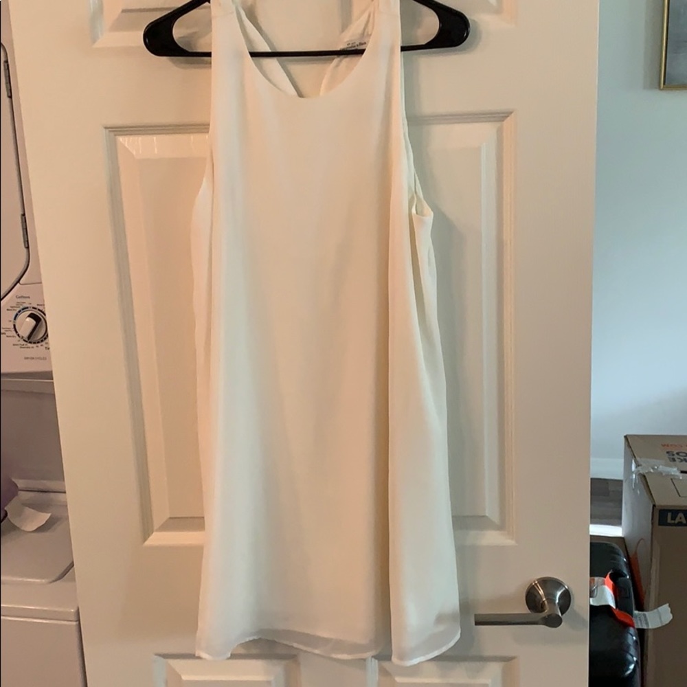 Cream dress